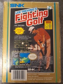 lee trevino's fighting golf SNK nintendo NES en boite sans notice PAL B EEC 🇪🇺