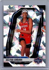 2024 Panini Prizm WNBA #142 Aaliyah Edwards Ice Prizms