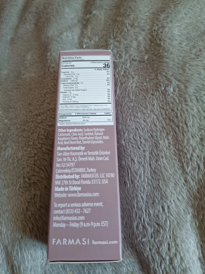 FARMASI NUTRIPLUS BEBIDA ELECTROLÍTICA MEZCLA COMPRIMIDOS EFERVESCENTES 14ct FRAMBUESA Foto 4 de 4