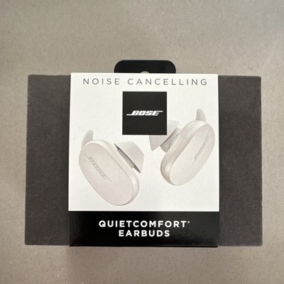 Bose QuietComfort Earbuds Noise Cancelling Bluetooth Qi Wireless Charging White