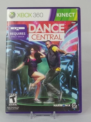 Dance Central (Microsoft Xbox 360, 2010) Tested Working CIB Complete Video Game