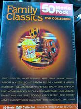 Family Classics 50 Movie Pack 12-Disc DVD Collection 2003 Never Opened