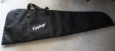 Schwarzer Gigbag ''Epiphone'' gebraucht (für E-Bass)