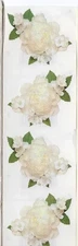 Vintage Mrs Grossman Stickers Roses-White
