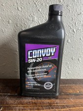 Convoy 5W-20 API Service SP Parasynthetic Motor Oil With Molybdenum 1 Quart 55.56 per gallon