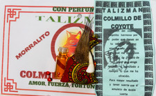 COLMILLO DE COYOTE Amuleto Talisman para Elim...