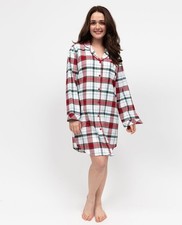 Image of Cyberjammies Blaze Womens Brushed Check Nightshirt