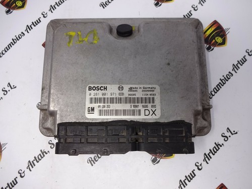Motorsteuergerät Opel Astra 0281001971 09180353 09180353DX