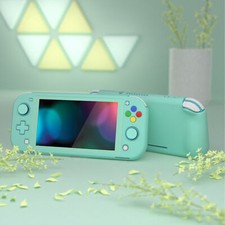 Protective Case w/Screen Protector/Thumb Button Caps for Nintendo Switch Lite