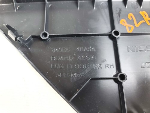 14-19 NISSAN ROGUE RIGHT RH PASSENGER SIDE FLOOR LUGGAGE PANEL COVER TRIM OEM - Picture 3 of 4