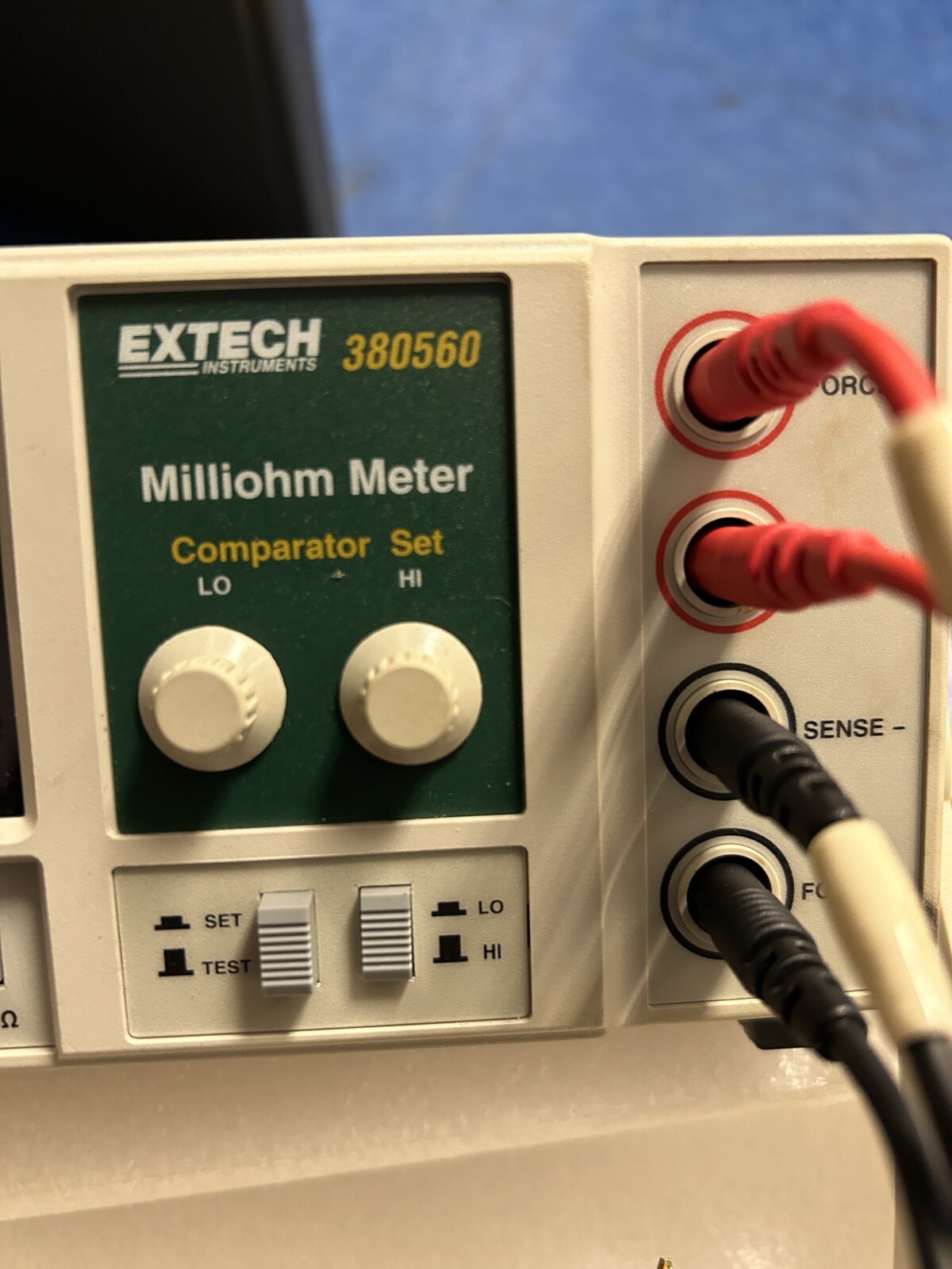 Extech 380560 High Resolution Precision Milliohm Meter 793950380567 eBay