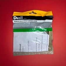 Diall Premium Gold Effect Cistern Lever new in packaging