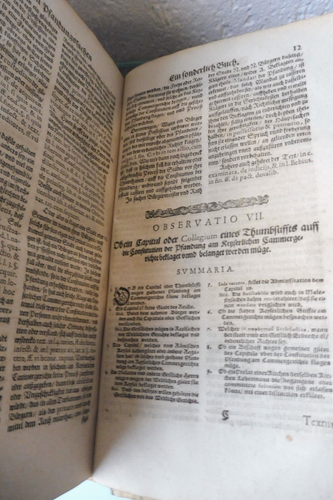 Rarität ! antikes , großes , dickes Buch , Gesetzbuch von 1603 , Hamburg - Bild 7 von 13