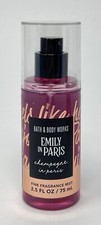 1 BATH & BODY WORKS EMILY SZAMPAN W PARYŻU MGŁA ZAPACHOWA SPRAY PODRÓŻNY 2,5 UNCJI