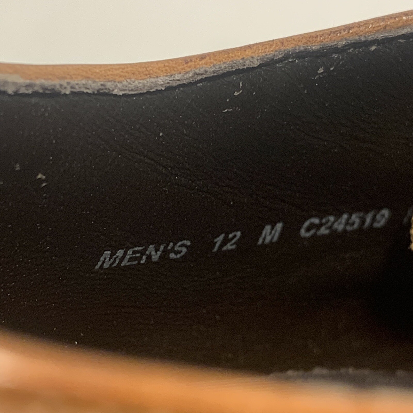 SAOLA Cappello marrone Cole Haan da uomo Henry Grand Oxford C24519 taglia 12 scarpe eleganti