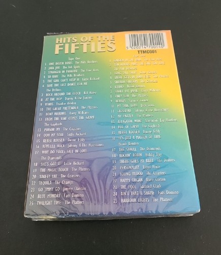 Hits Of The Fifties Various Artists Double Cassette Box Set. Still Sealed. - Picture 2 of 4