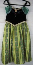 Disney Girl's Anna from Frozen Halloween Costume Size L 10/12