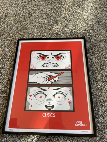 Todd Bratrud CLSICS PRINT /100 420 Very Rare - Picture 3 of 3