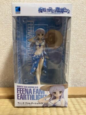 BEACH QUEENS Brighter than Dawning Blue Feena Fam Earthlight 1/10 Figur Japan