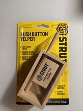 Turkey Call HS STRUT Push Button Yelper HS-STR-07056W2 Hardwood Sealed Pack!