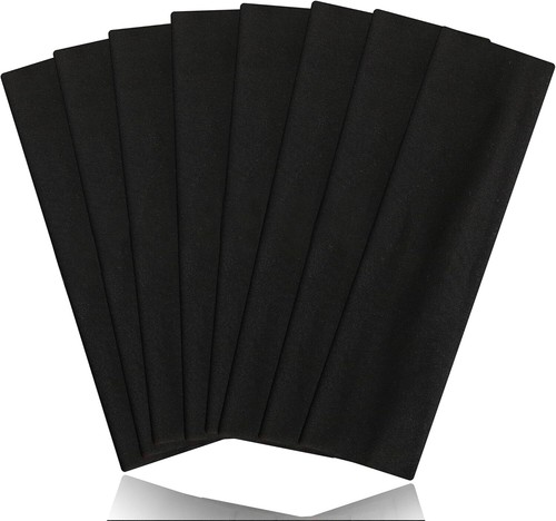 8PCS Headband Sports Elastic Soft Running Absorb Sweat Women & Men Working Out - Picture 8 of 11