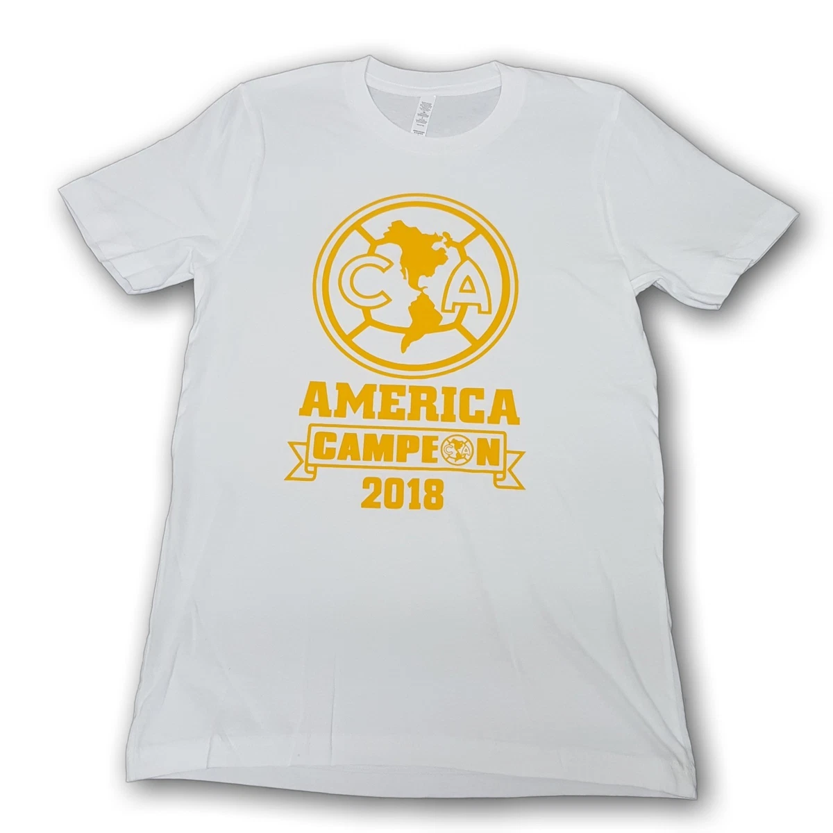 Club America Campeon 2018 New White Men s T shirt eBay