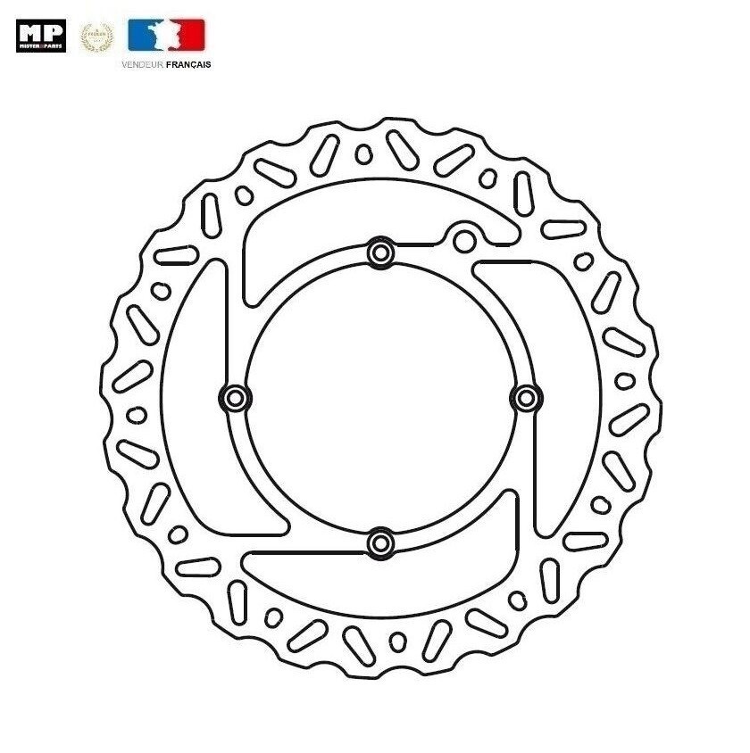 Disque de frein avant Wave 260mm en acier haute résistance Husqvarna