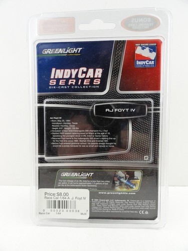 2004 Greenlight IndyCar Series 1/64 A.J. Foyt IV #14 Conseco - Picture 8 of 8