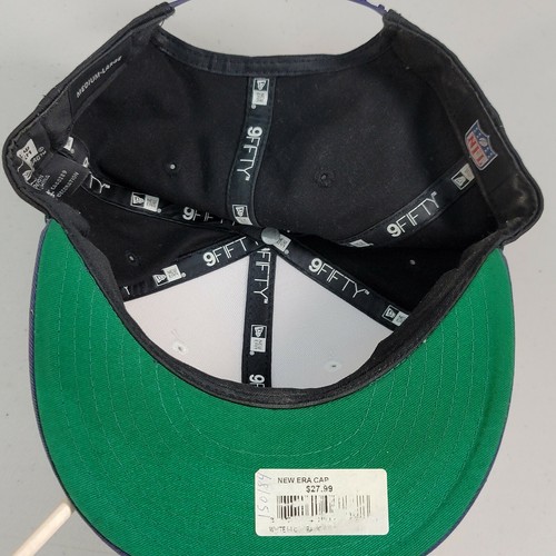 Baltimore Ravens NFL New Era 9Fifty Strapback Adjustable Colorblock Medium Large - Picture 7 of 12