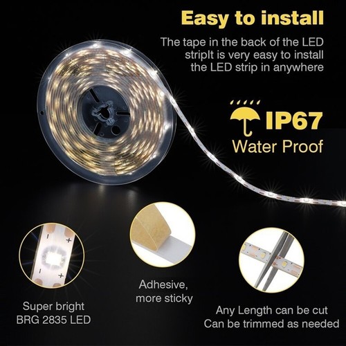 Solar LED Flexible Strip Light - Flexible Fairy Lights for Room, TV, Party, Bar - Picture 14 of 17