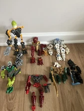 LEGO Bionicle Lot Inika 8727 8730 8732 + 8901 8903 + 8567 8706 Incomplete RARE