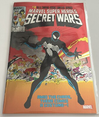 MARVEL SECRET WARS #8 FOIL VARIANT COVER 2024