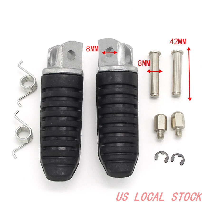 For Suzuki 1Pair Front Footrest Foot Pegs GSXR250 2013-2015 GSXS750 2015-2016 - Imagem 2 de 4