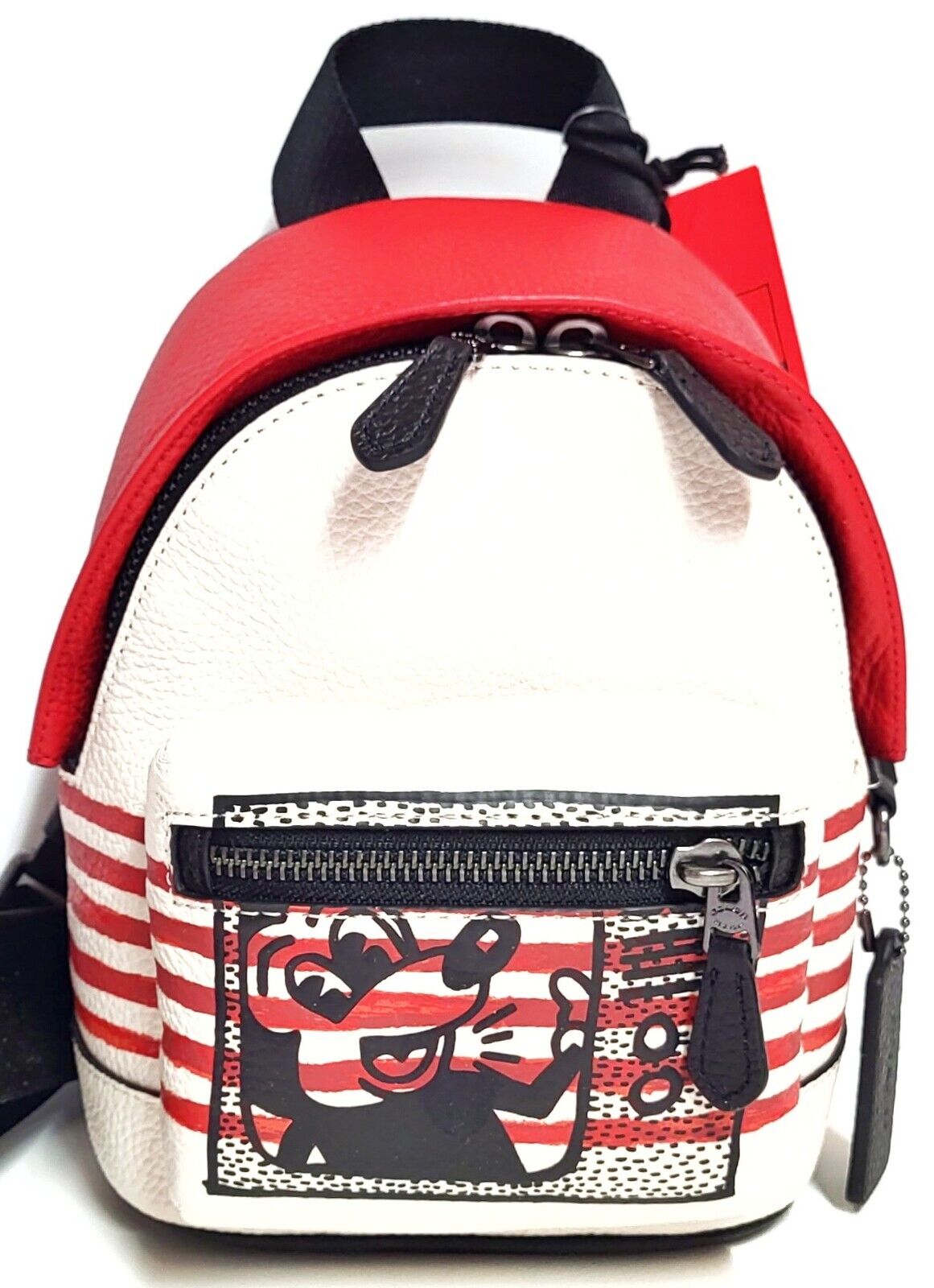 Coach Disney Mickey Mouse x Keith Haring Women's Backpack 