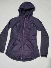 4 The North Face Flashdry Long Sleeve Full Zip Hoodie Purple Size Women's S