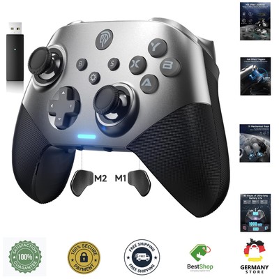 Wireless EasySMX X10 Controller - 19 Mechanische Tasten für bestes Spielerlebnis