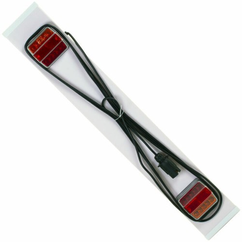 56 Amber LED Light Bar Tow Truck Roll Back Wrecker W/ Alley,Brake & Turn Signal - Foto 2