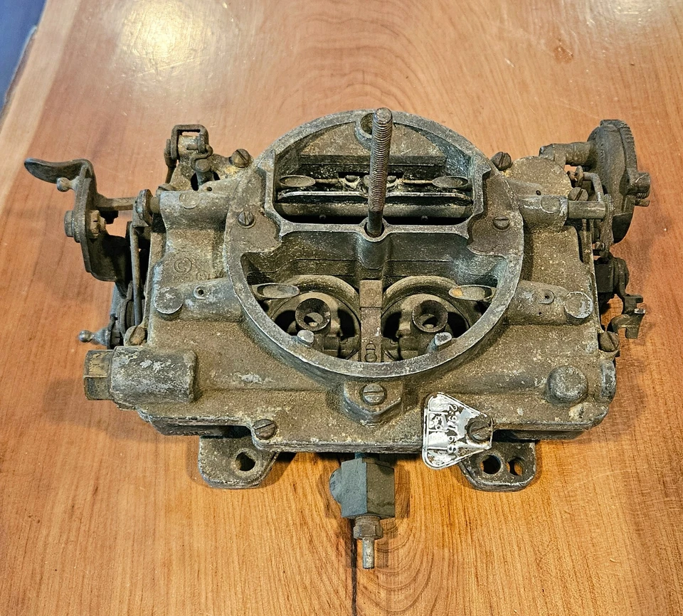 GM 2976S Carburetor 389 Pontiac 1960 Carter AFB Core for Rebuild - F0 Date Code - Image 4 of 4