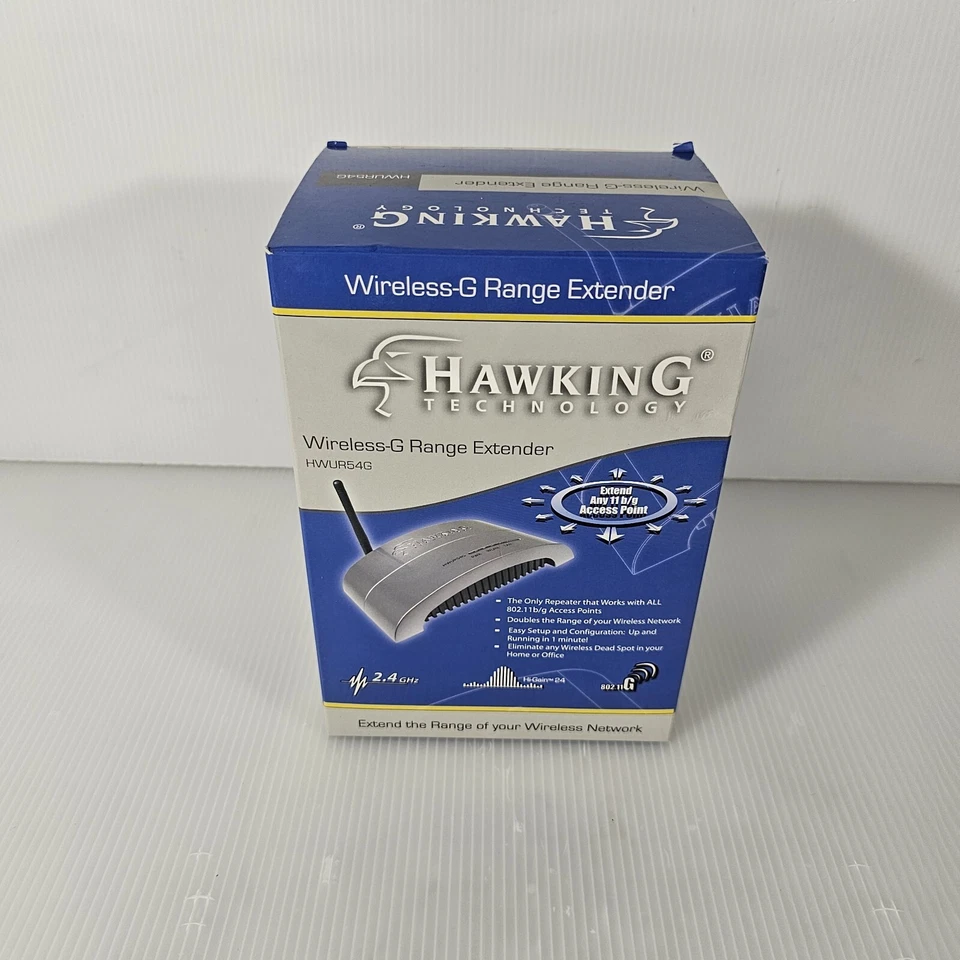 Extensor de alcance inalámbrico Hawking Technology-G NUEVO Foto 3 de 4
