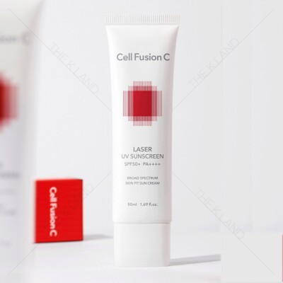 Cell Fusion C Laser UV Sunscreen 50ml SPF50+ PA+++ Skin Fit Sun Cream K-Beauty