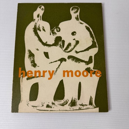 Henry Moore 1961 Italian Edition Vintage PB Art Exhibition Illustrated Catalogue