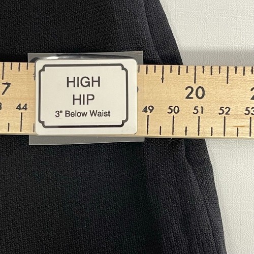 Brooks Brothers Caroline Fit Trousers Loro Piana Stretch Wool Womens Black 14P - Picture 15 of 16