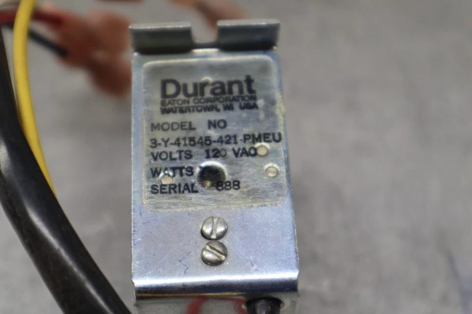 Contador de 3 dígitos Durant 3-Y-41545-421-PMEU 120VAC 7W nuevo stock antiguo ver todas las fotos Foto 3 de 4