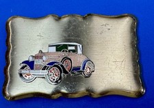 Vintage Car Collectors Auto Vintage Belt Buckle With Space To Customize 