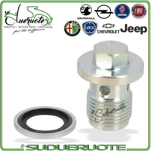 Tappo Coppa Olio Motore M18 per Fiat Alfa Romeo Jeep Lancia Opel Saab Chevrolet - Foto 13 di 24