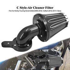 Gray Sucker Air Cleaner Filter Element Itnake Fit For Harley Electra Glide 2016