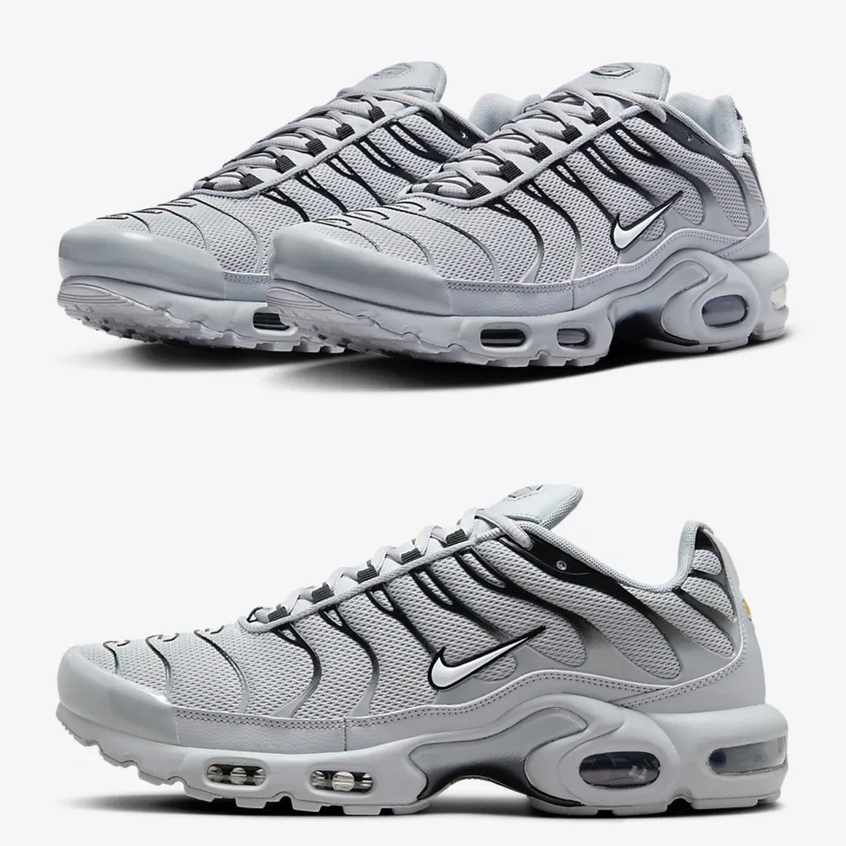 NIKE AIR MAX PLUS TN WOLF GREY 852630-021 MENS TRAINERS