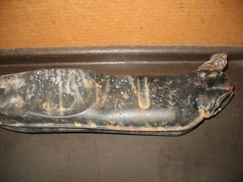 1978 DT100 EXHAUST HEAD PIPE EXPANSION CHAMBER MUFFLER YAMAHA DT RT MX 100 - Picture 11 of 12