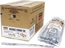 Simpson Strong-Tie WT8-R50 - Wedge Tie for 2x formboard, 8" Thick Walls, 50ct
