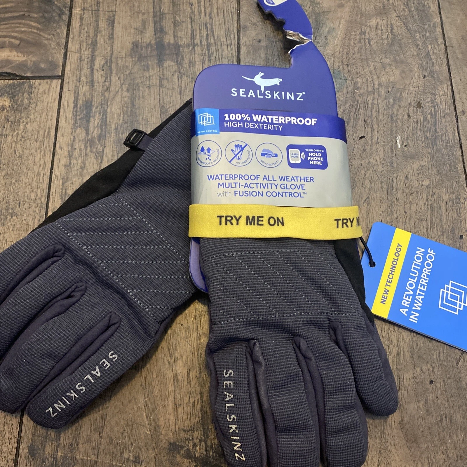 Waterproof All Weather Multi-Activity Glove with Fusion Control™ Grey/Black